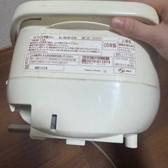 扇風機2011年製 高さ調整できるの画像