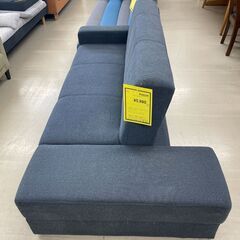 【ジャングルジャングル滋賀草津店】ジモティ来店特価‼ ソファーベッド ネイビー J-251155の画像