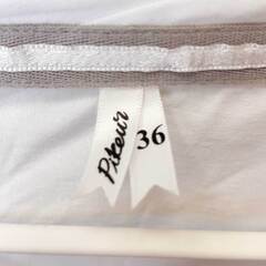 【未使用】ピカー 半袖Tシャツ 36 ホワイト レディース 乗馬 馬術の画像