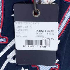 【未使用】HV POLO 半袖Tシャツ S ネイビー 115887 レディース 乗馬 馬術の画像