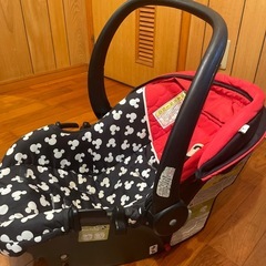 ディズニー トラベルシステム ベビーカー チャイルドシートの画像