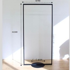 ハンガーラックの画像