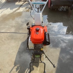 【動作確認済み一輪ゴムタイヤ】クボタ 管理機 TS500 4.2馬力／スタンド付 の画像