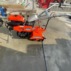 【動作確認済み一輪ゴムタイヤ】クボタ 管理機 TS500 4.2馬力／スタンド付 の画像