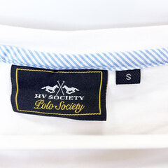 HV POLO SOCIETY 半袖Tシャツ S ホワイト レディース 乗馬 馬術の画像