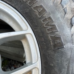 ジムニーマットタイヤ 夏タイヤ 235/85R16の画像