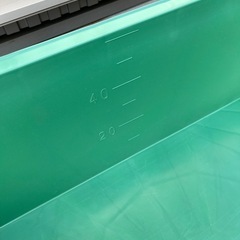 ✨美品✨60Lトロ船・タフ船　グリーン・ブラック　メダカ・針子・金魚飼育に🐟の画像