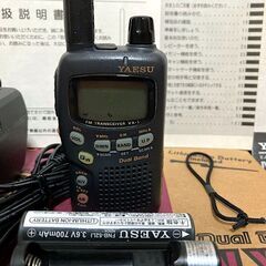 【手渡し限定】小型ハンディーアマチュア無線機　八重洲 VX-1（受信周波数リミッター解除済み）の画像