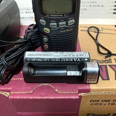 【手渡し限定】小型ハンディーアマチュア無線機　八重洲 VX-1（受信周波数リミッター解除済み）の画像