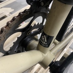 上野からロードバイク　　ジャンク品（パンク、ハンドル曲がり）の画像