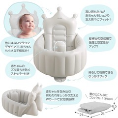 ベビーバス　新生児沐浴の画像