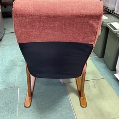 【リサイクルサービス八光】幅61.5㎝　リクライニング　高座椅子　レッドの画像