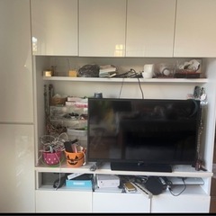 ニトリ商品、収納、テレビ台の画像