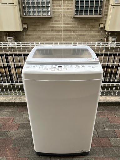 「値段交渉不可」2022年製　AQUA 洗濯機　7kg