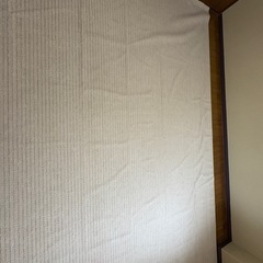 ニトリカーペット　　折りたたみカーペット　ウーネ　ベージュの画像