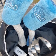 女性用のゴルフクラブのハーフセットを使っていただける方に売りますの画像