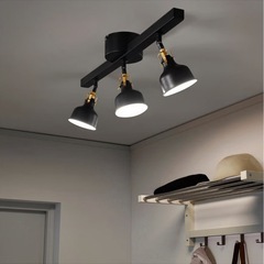 シーリングライト スポットライト IKEAの画像