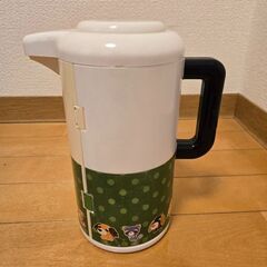 【レトロ】お茶犬ポット型ハウス＆フィギュアセットの画像