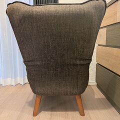 ハイバックチェア １人掛けソファの画像