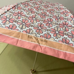 kate spade 花柄 折りたたみ傘 晴雨兼用の画像