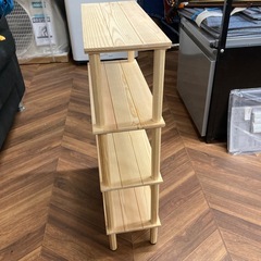 1159 木製4段 スリムラックの画像