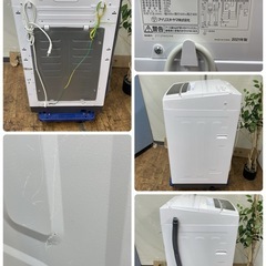 R065 ☀️ アイリスオーヤマ 洗濯機（洗濯6.0㎏) 21年製 IAW-T602E ⭐ 動作確認済 ⭐ クリーニング済の画像