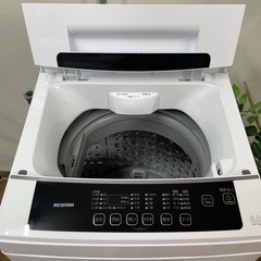 R065 ☀️ アイリスオーヤマ 洗濯機（洗濯6.0㎏) 21年製 IAW-T602E ⭐ 動作確認済 ⭐ クリーニング済の画像
