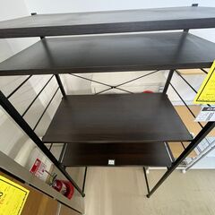 【ジャングルジャングル滋賀草津店】ジモティ来店特価‼ レンジラック ブラウン J-251158の画像