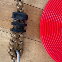 ケンコバハンズ おうち クライミングロープ ブランコ 円盤 付 子供 ターザンロープ の画像