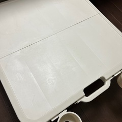 レジャー　アウトドア　簡易テーブルの画像