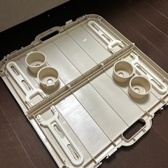 レジャー　アウトドア　簡易テーブルの画像