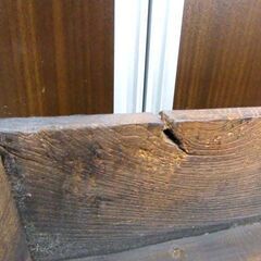 現状品 詳細不明 木製 ちりとり レトロ オブジェ  インテリア 古民具 ちり取り 塵取り 苫小牧西店の画像