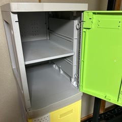シューズロッカー3台の画像