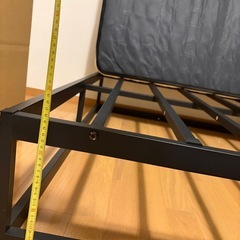 【セミダブルベッド（フレーム＋マットレスセット）】の画像