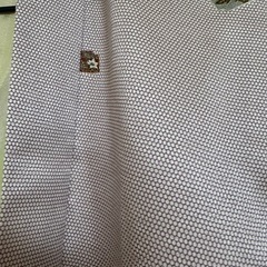 小さな亀甲柄の薄紫の羽織　正絹　羽織紐なしの画像