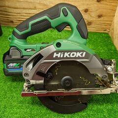 【SIW】HiKOKI ハイコーキ C3605DA(SK)(2XPSZ) 36V 125mmコードレス丸ノコ バッテリー2個、充電器付き ①【未使用品】の画像