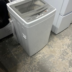 お買得☆美品☆アクア☆2022年製☆5k☆ホワイト色☆激安洗濯機☆の画像