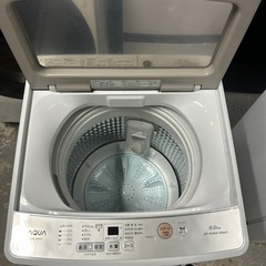 お買得☆美品☆アクア☆2022年製☆5k☆ホワイト色☆激安洗濯機☆の画像