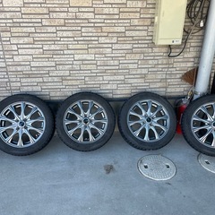 ウインターマックス　軽四などにアルミホイール付き4本の画像