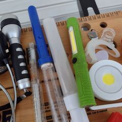 観音寺 LEDライト大量 LEDランプ eneloop充電池 USBライト等まとめてセットの画像