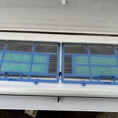 取り付け込み　　6畳　三菱　2017年式　動作確認済み　分解クーリング済み　保証1年付きの画像