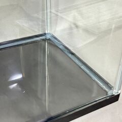 未使用 GEX マリーナ 水槽 S ブラック 蓋付きの画像