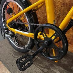 【愛品館 市原店】✔店頭取引限定✔HUMMER 20インチ 折りたたみ自転車の画像