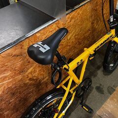 【愛品館 市原店】✔店頭取引限定✔HUMMER 20インチ 折りたたみ自転車の画像