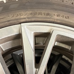 スタッドレス　235/45R18　WM03 　アルミ付きの画像
