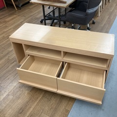 S770 ⭐ ホームテイスト 伸縮式テレビボード ローボード 幅118-212cm USED の画像