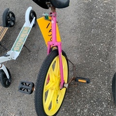 子供用一輪車の画像