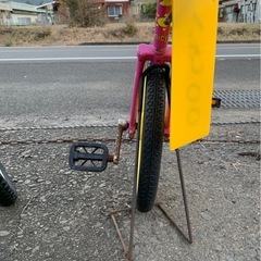 子供用一輪車の画像