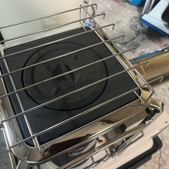 CORONA 煙突式石油ストーブ SV-1012BS 2017年製 中央設置シリーズ 稼働確認済 コロナ 中古美品 ③の画像