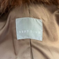 極美品　高級感溢れる艶々ふわふわ極上手触り　アンゴラ　ファーロングコートの画像